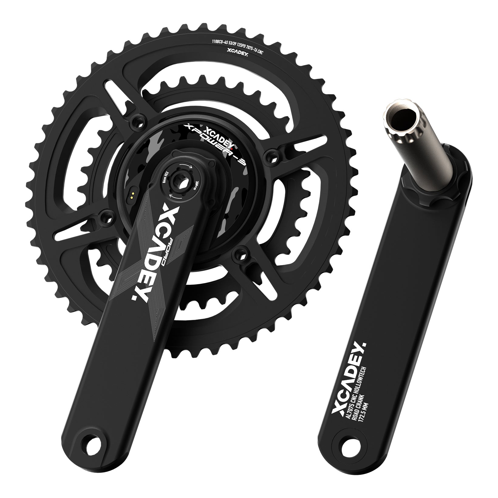 Xcadey power crank road 110BCD 4S 53/39