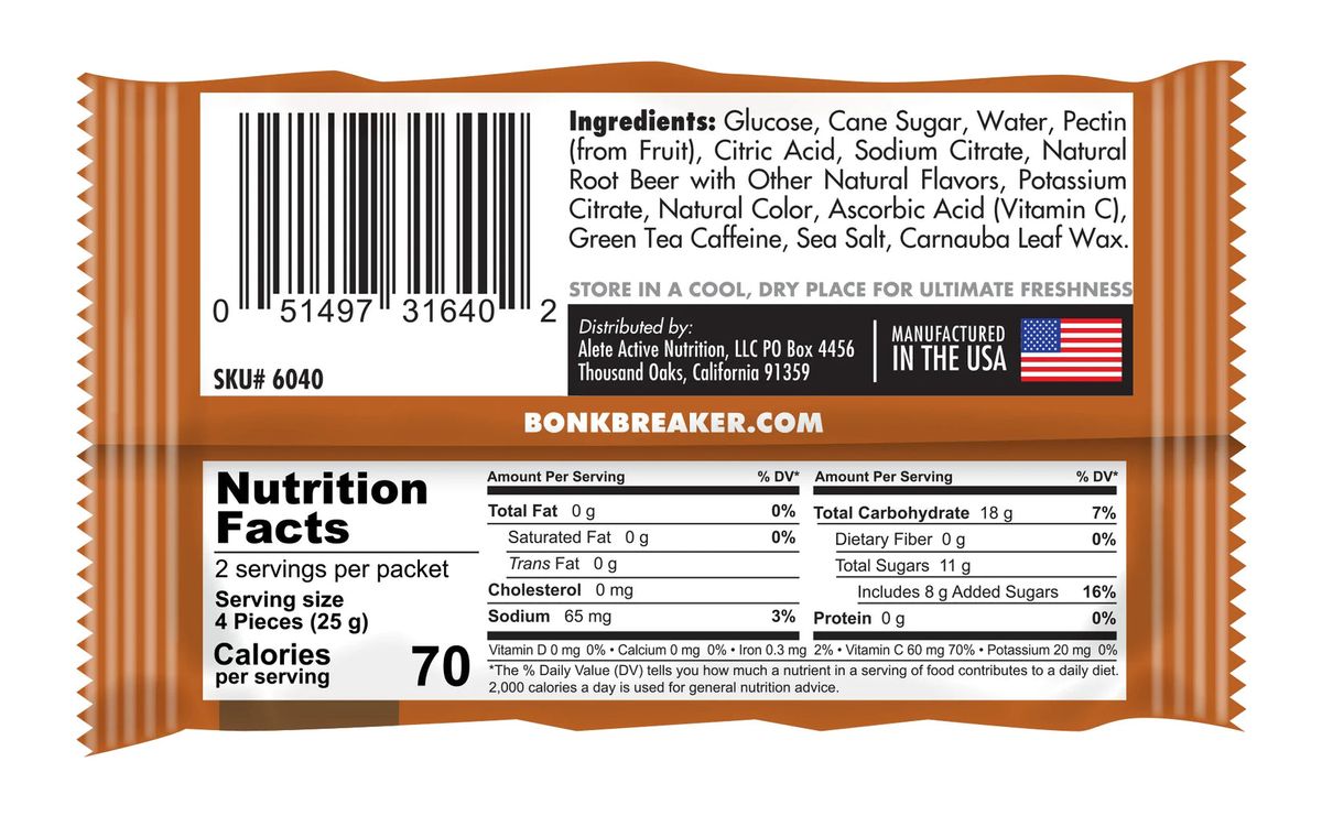 Bonk Breaker Energy Chews - Mangata Sport - Bonk Breaker Swim Bike Run Triathlon