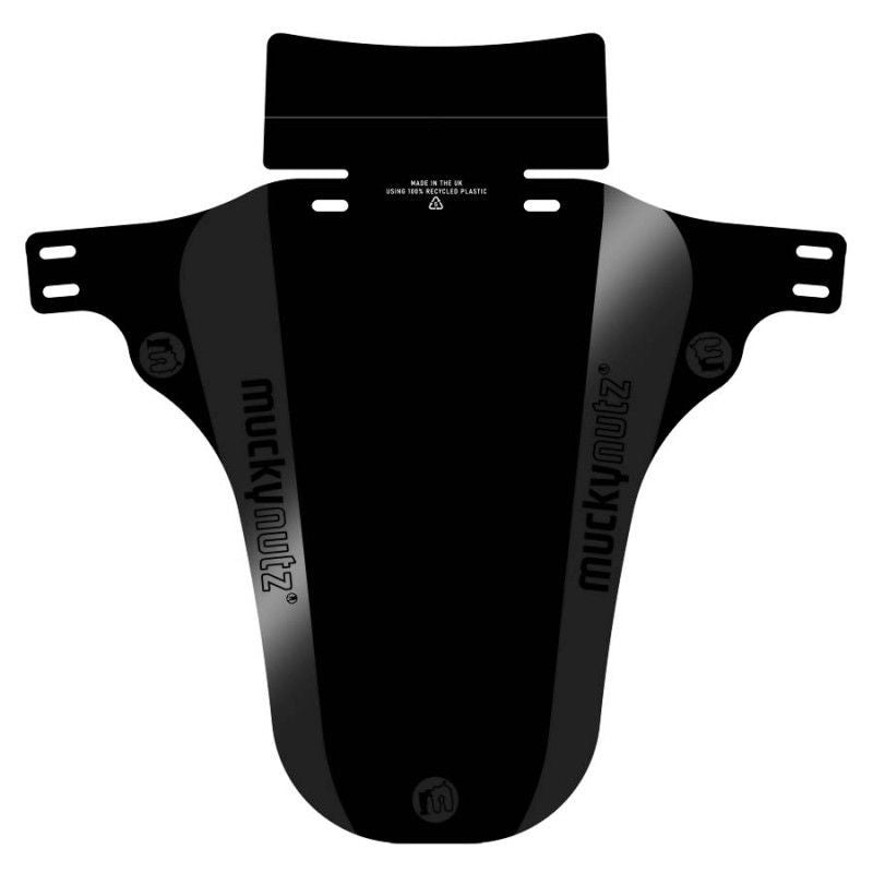 Mucky Nutz Guard Fat Face Fender Front Black 2024 - Mangata Sport - Mucky Nutz Swim Bike Run Triathlon