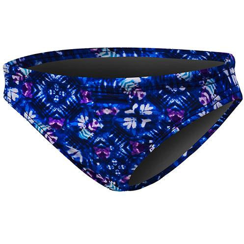 TYR Women's Navy/Purple Santa Cruz Blake Mini Bikini Bottoms - Mangata Sport - TYR Swim Bike Run Triathlon