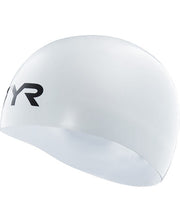 TYR White Tracer-X Racing Silicone Cap - Mangata Sport - TYR Swim Bike Run Triathlon