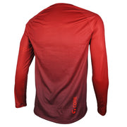 Core Long Sleeve Running Shirt Red - Mangata Sport - Tineli Swim Bike Run Triathlon