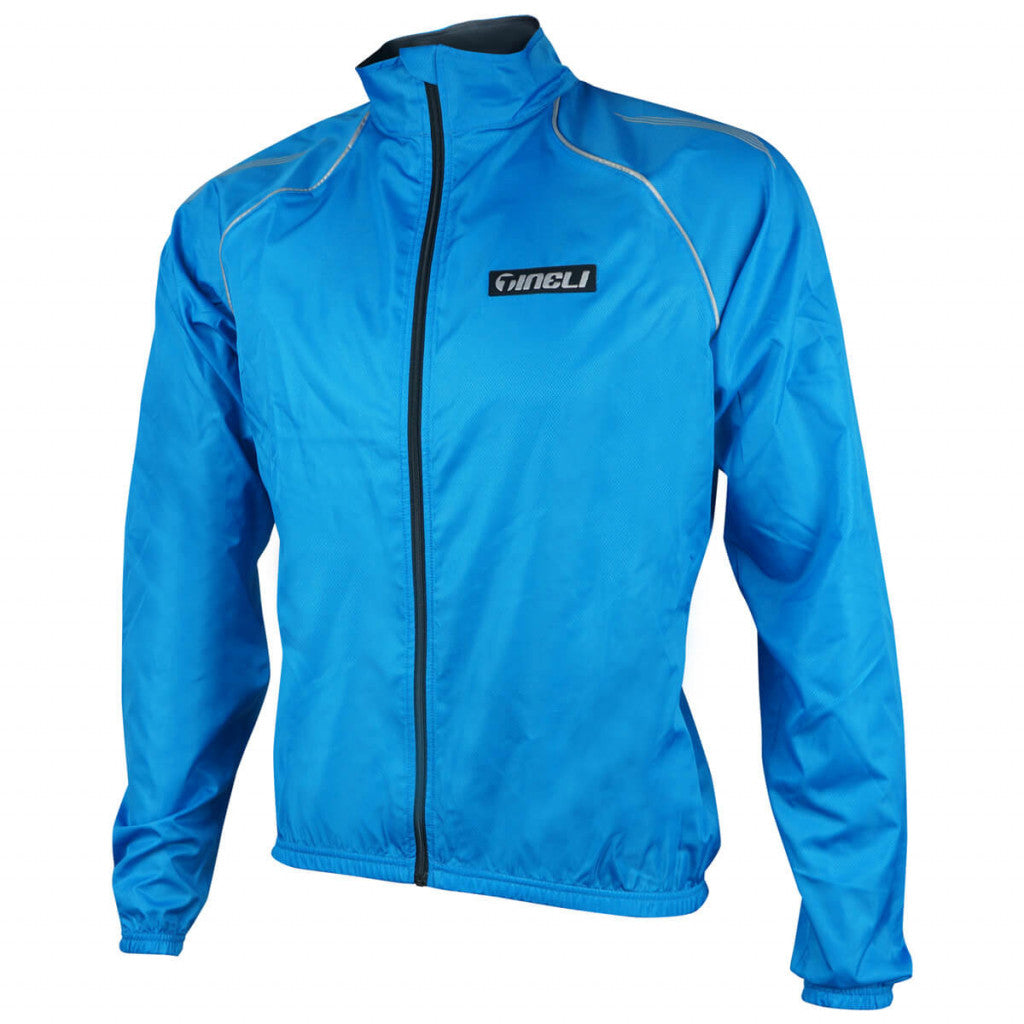 Blue Windbreaker Jacket - Mangata Sport - Tineli Swim Bike Run Triathlon