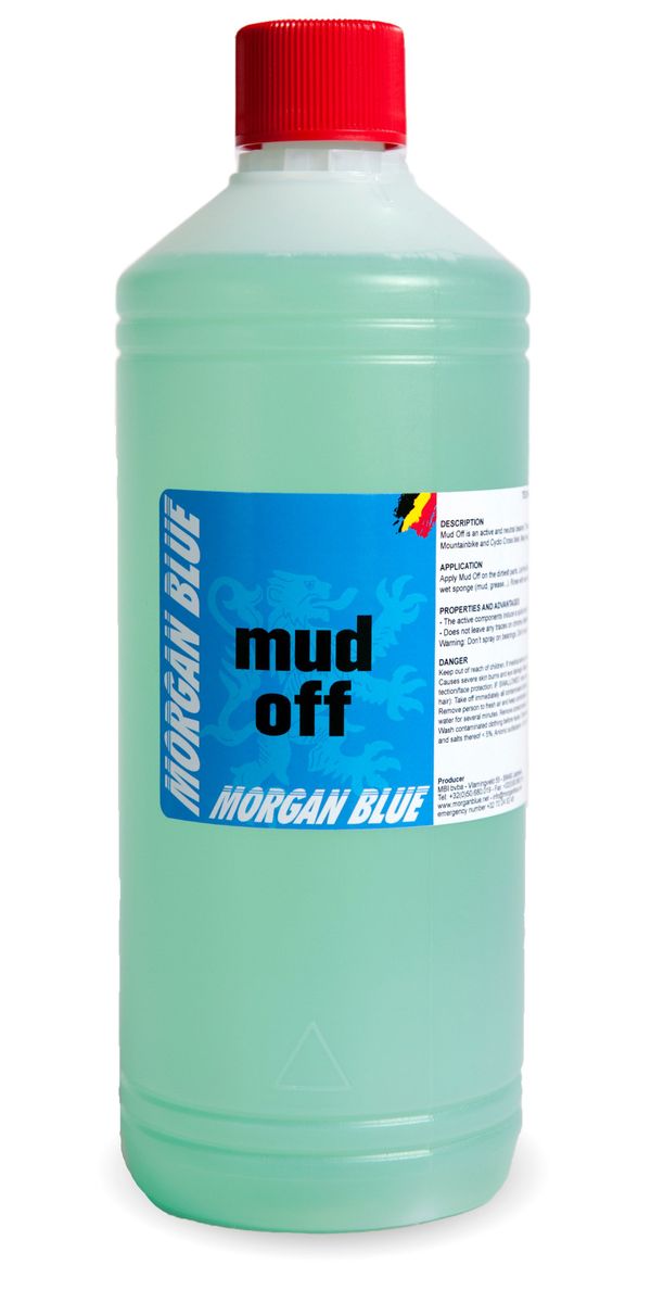 Morgan Blue Cleaner Mud Off 1000cc Bottle + Vapori - Mangata Sport - Morgan Blue Swim Bike Run Triathlon