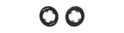 Rotor Chainrings Q Rings 107x4 For SRAM AXS Cranks - Mangata Sport - Rotor Swim Bike Run Triathlon