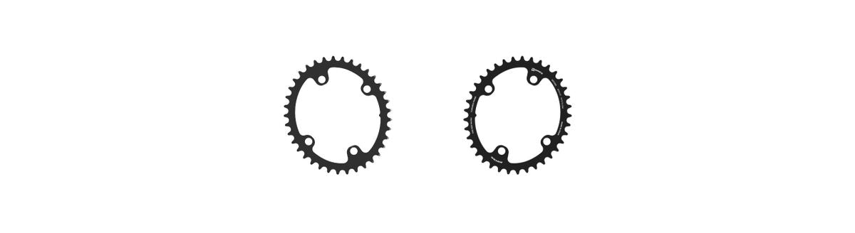 Rotor Chainrings Q Rings 107x4 For SRAM AXS Cranks - Mangata Sport - Rotor Swim Bike Run Triathlon